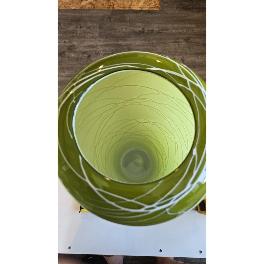 Vintage Murano Style Art Glass Vase 16